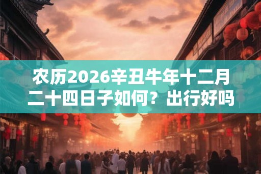 农历2026辛丑牛年十二月二十四日子如何？出行好吗？