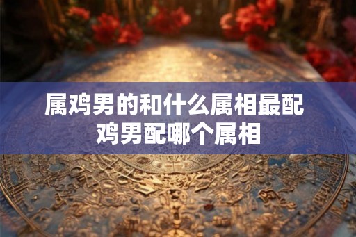 属鸡男的和什么属相最配 鸡男配哪个属相