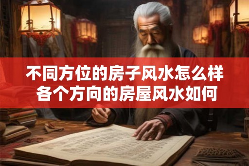不同方位的房子风水怎么样 各个方向的房屋风水如何