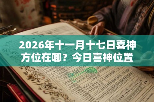2026年十一月十七日喜神方位在哪？今日喜神位置