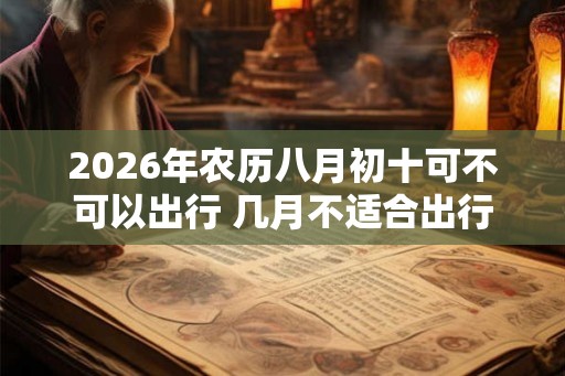 2026年农历八月初十可不可以出行 几月不适合出行 2026年农历八月初十可不可以出行 几月不适合出行