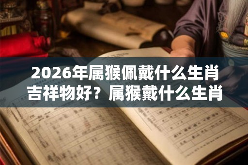 2026年属猴佩戴什么生肖吉祥物好？属猴戴什么生肖旺自己？