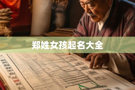 郑姓女孩起名大全