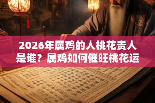 2026年属鸡的人桃花贵人是谁？属鸡如何催旺桃花运？
