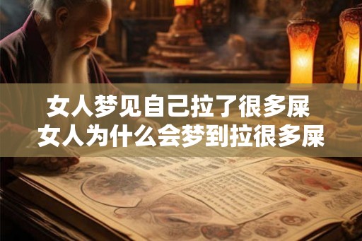 女人梦见自己拉了很多屎 女人为什么会梦到拉很多屎 女人梦见自己拉了很多屎 女人为什么会梦到拉很多屎