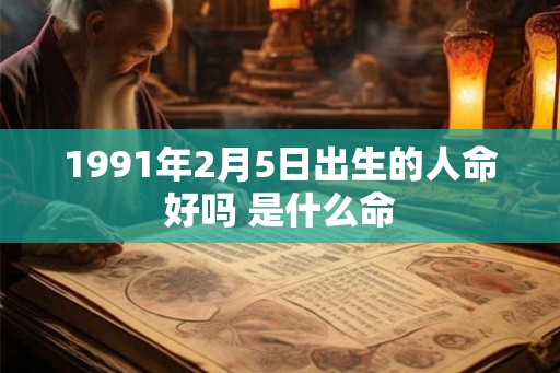 1991年2月5日出生的人命好吗 是什么命 1991年2月5日出生的人命好吗 是什么命