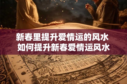 新春里提升爱情运的风水 如何提升新春爱情运风水 新春里提升爱情运的风水 如何提升新春爱情运风水