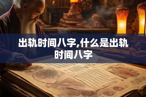 出轨时间八字,什么是出轨时间八字