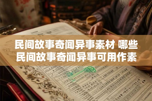 民间故事奇闻异事素材 哪些民间故事奇闻异事可用作素材