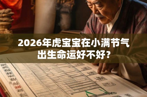 2026年虎宝宝在小满节气出生命运好不好？