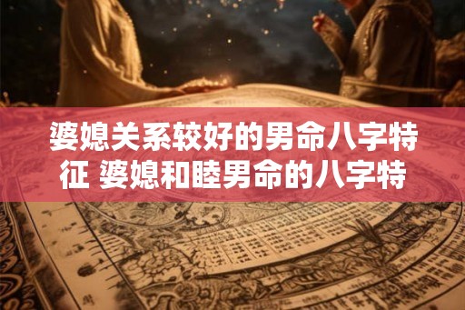 婆媳关系较好的男命八字特征 婆媳和睦男命的八字特征 婆媳关系较好的男命八字特征 婆媳和睦男命的八字特征