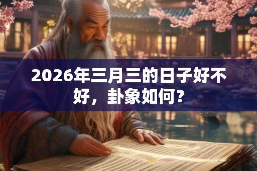 2026年三月三的日子好不好，卦象如何？