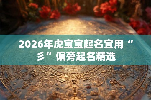 2026年虎宝宝起名宜用“彡”偏旁起名精选