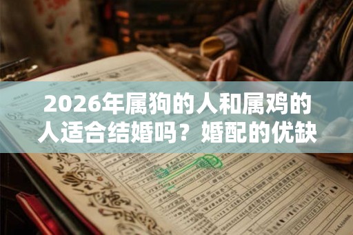 2026年属狗的人和属鸡的人适合结婚吗？婚配的优缺点