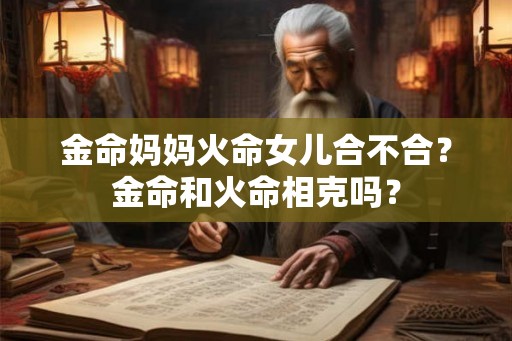 金命妈妈火命女儿合不合？金命和火命相克吗？