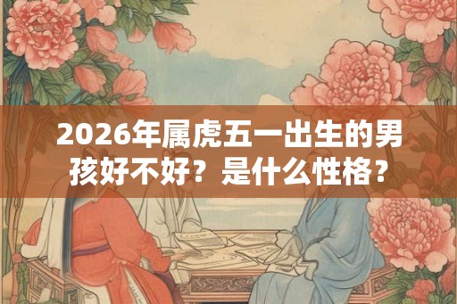 2026年属虎五一出生的男孩好不好？是什么性格？