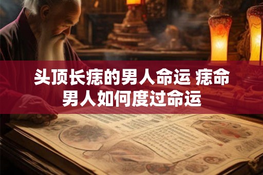 头顶长痣的男人命运 痣命男人如何度过命运