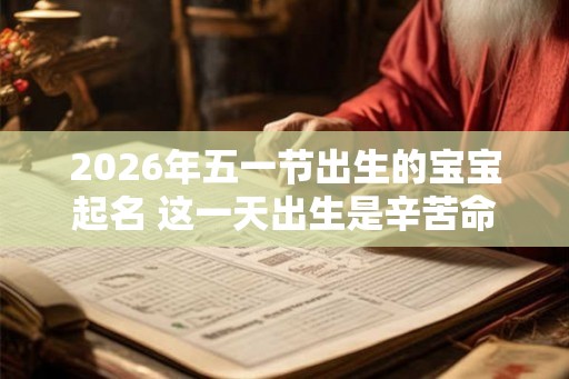 2026年五一节出生的宝宝起名 这一天出生是辛苦命吗