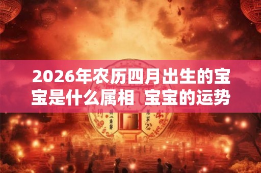 2026年农历四月出生的宝宝是什么属相  宝宝的运势怎么样