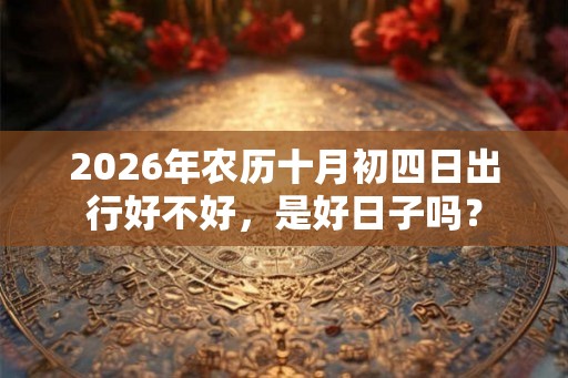 2026年农历十月初四日出行好不好，是好日子吗？