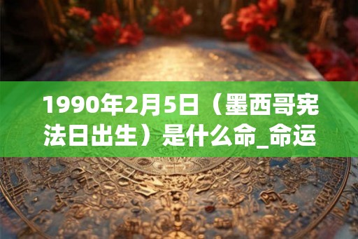 1990年2月5日（墨西哥宪法日出生）是什么命_命运如何