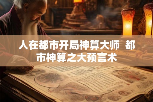 人在都市开局神算大师 都市神算之大预言术 人在都市开局神算大师 都市神算之大预言术