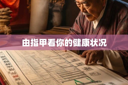 由指甲看你的健康状况 由指甲看你的健康状况