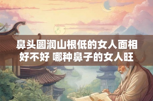 鼻头圆润山根低的女人面相好不好 哪种鼻子的女人旺夫