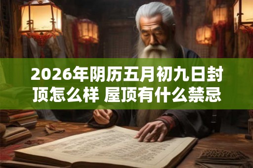 2026年阴历五月初九日封顶怎么样 屋顶有什么禁忌