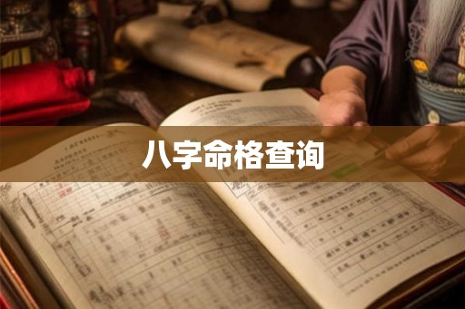 八字命格查询