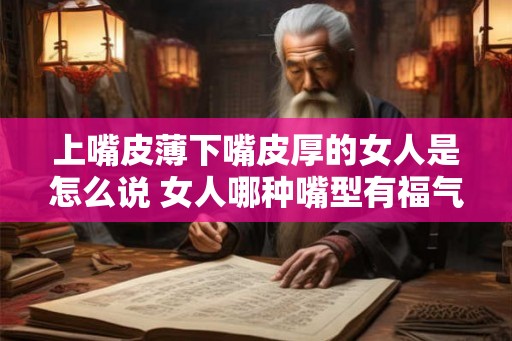 上嘴皮薄下嘴皮厚的女人是怎么说 女人哪种嘴型有福气 上嘴皮薄下嘴皮厚的女人是怎么说 女人哪种嘴型有福气