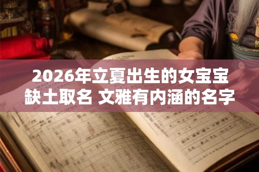 2026年立夏出生的女宝宝缺土取名 文雅有内涵的名字
