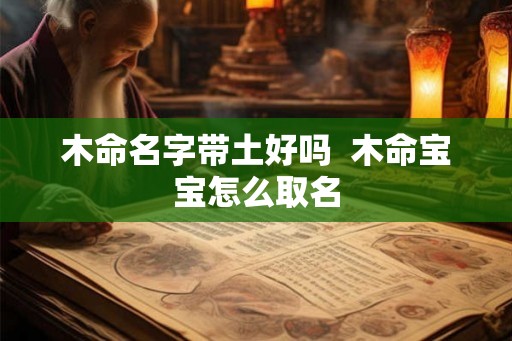 木命名字带土好吗  木命宝宝怎么取名