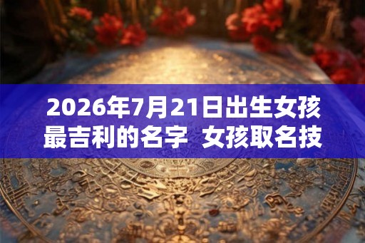 2026年7月21日出生女孩最吉利的名字  女孩取名技巧分享