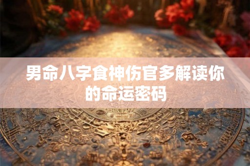 男命八字食神伤官多解读你的命运密码 男命八字食神伤官多解读你的命运密码