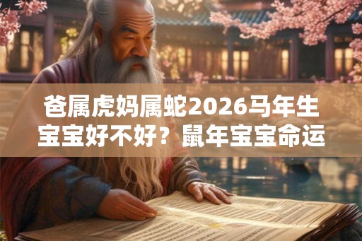 爸属虎妈属蛇2026马年生宝宝好不好?鼠年宝宝命运好吗? 爸属虎妈属蛇2026马年生宝宝好不好?鼠年宝宝命运好吗?