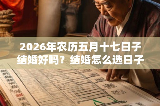 2026年农历五月十七日子结婚好吗？结婚怎么选日子？