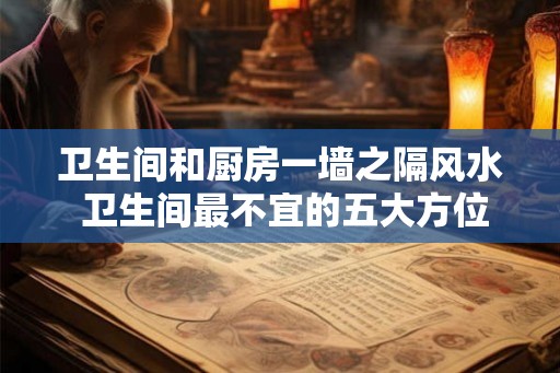 卫生间和厨房一墙之隔风水 卫生间最不宜的五大方位