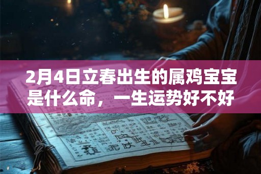 2月4日立春出生的属鸡宝宝是什么命，一生运势好不好？