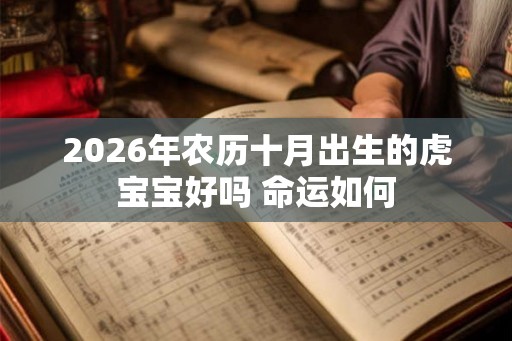 2026年农历十月出生的虎宝宝好吗 命运如何