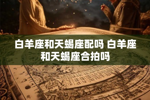 白羊座和天蝎座配吗 白羊座和天蝎座合拍吗