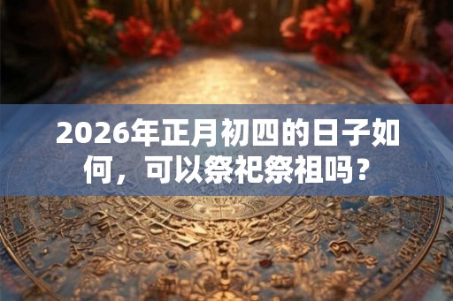 2026年正月初四的日子如何，可以祭祀祭祖吗？