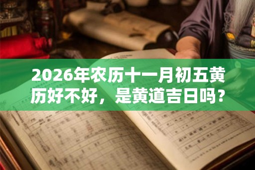 2026年农历十一月初五黄历好不好,是黄道吉日吗? 2026年农历十一月初五黄历好不好,是黄道吉日吗?