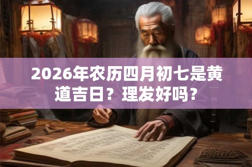 2026年农历四月初七是黄道吉日？理发好吗？
