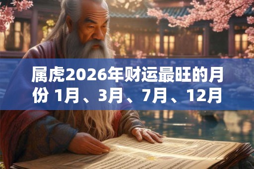 属虎2026年财运最旺的月份 1月、3月、7月、12月