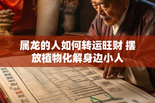 属龙的人如何转运旺财 摆放植物化解身边小人
