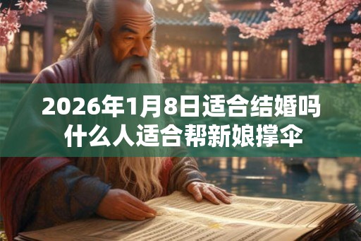 2026年1月8日适合结婚吗 什么人适合帮新娘撑伞