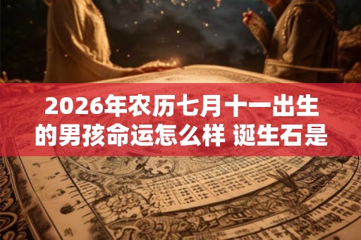2026年农历七月十一出生的男孩命运怎么样 诞生石是什么 2026年农历七月十一出生的男孩命运怎么样 诞生石是什么