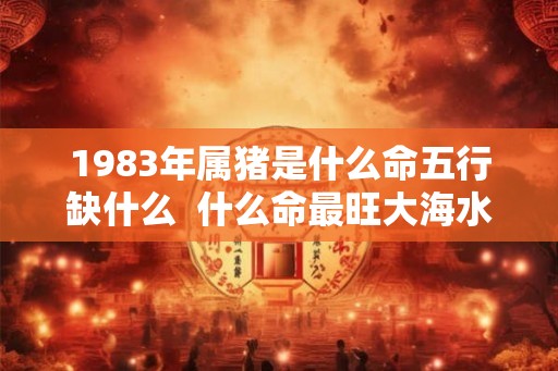 1983年属猪是什么命五行缺什么  什么命最旺大海水命