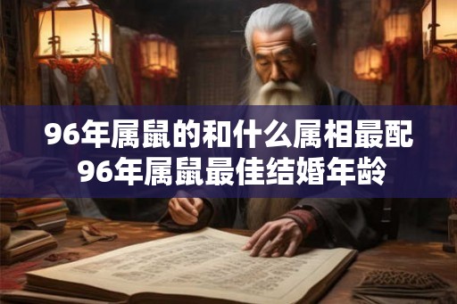 96年属鼠的和什么属相最配 96年属鼠最佳结婚年龄